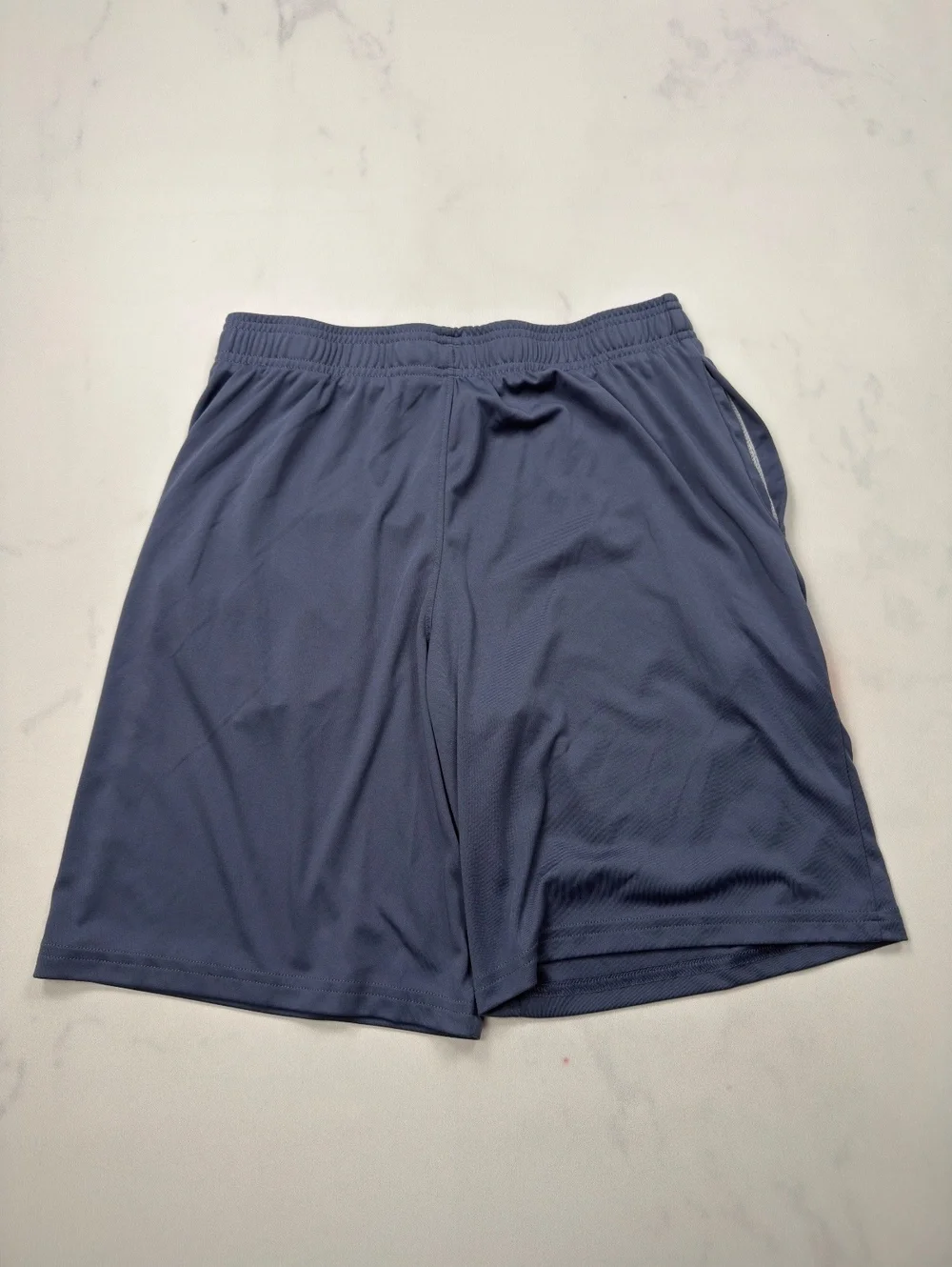 Under Armour Athletic Shorts Gray Lightweight Loose Fit - Boys XL